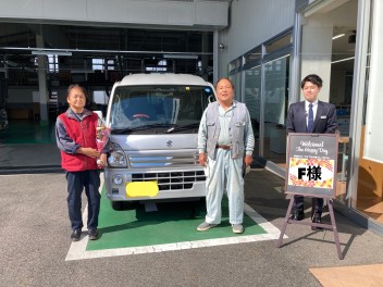 ★F様★スーパーキャリイご納車ありがとうございます‼